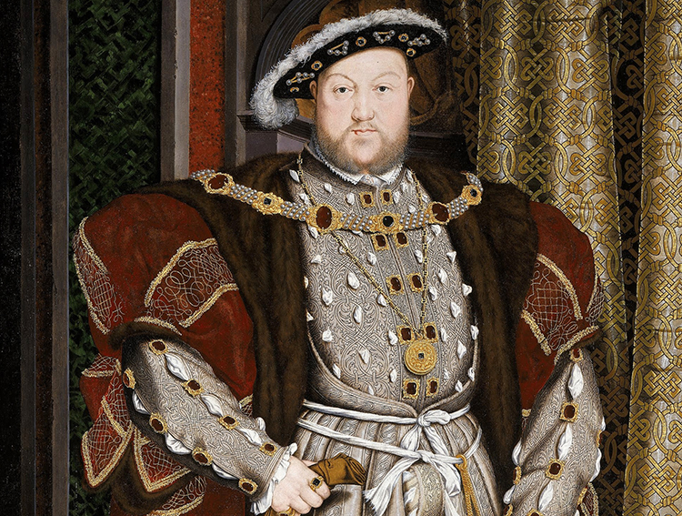 henry viii full length hans holbein